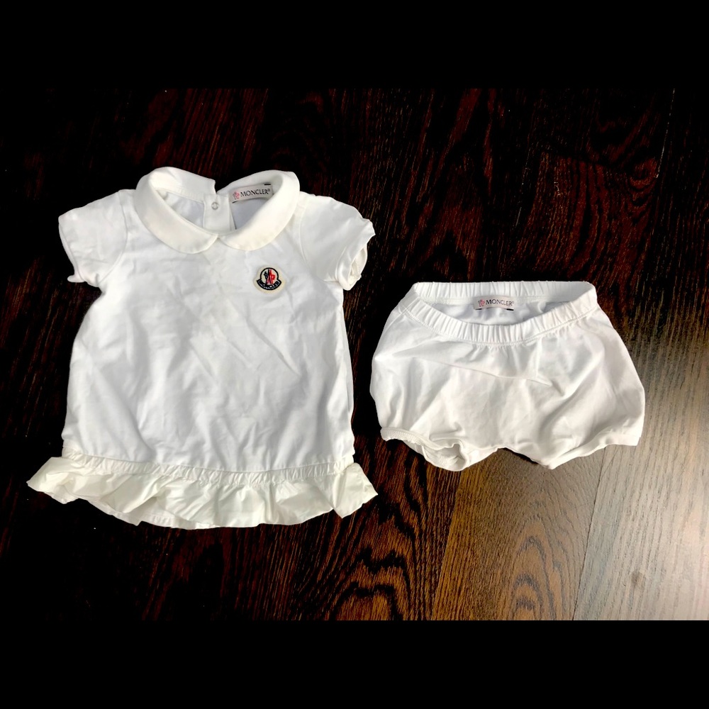 Moncler 3-6 mth baby outfit